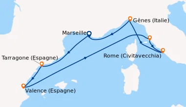 Carte itinéraire