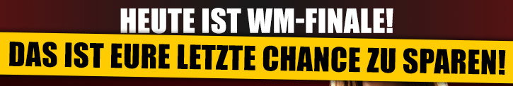 Finale! Für dich heißt es jetzt: letzte Chance auf 20% Rabatt!