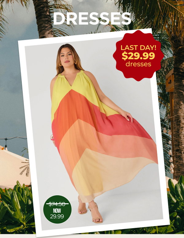 V Neck Colorblock Maxi Dress