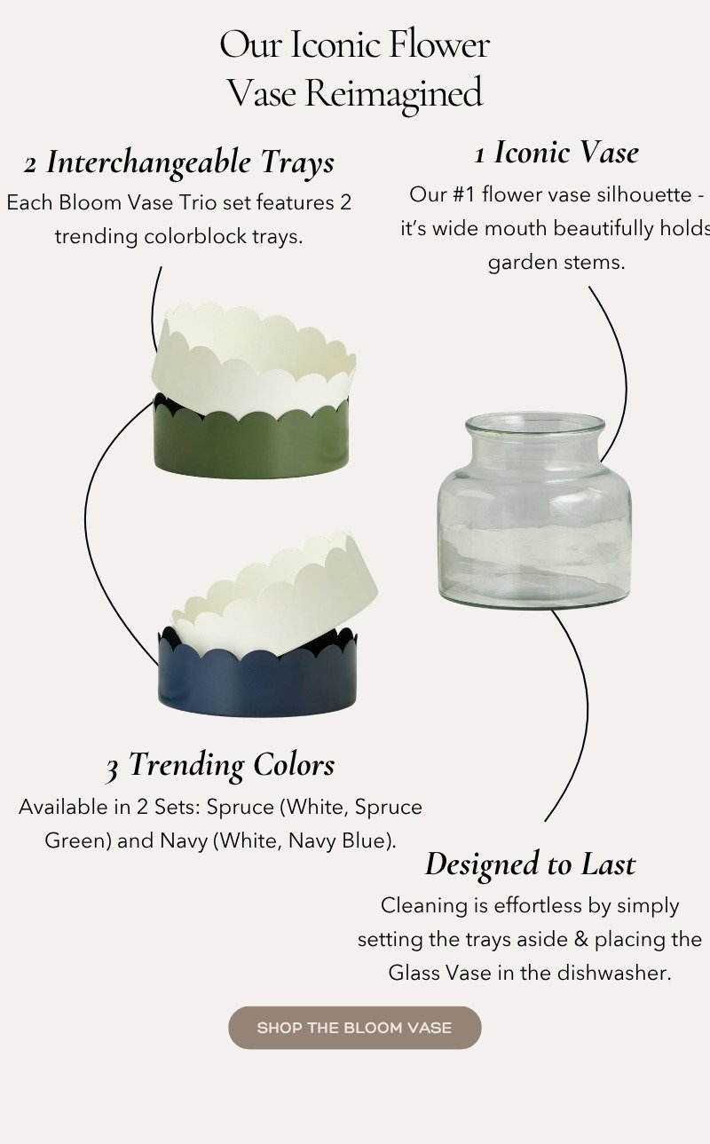 The Scalloped Bloom Vase
