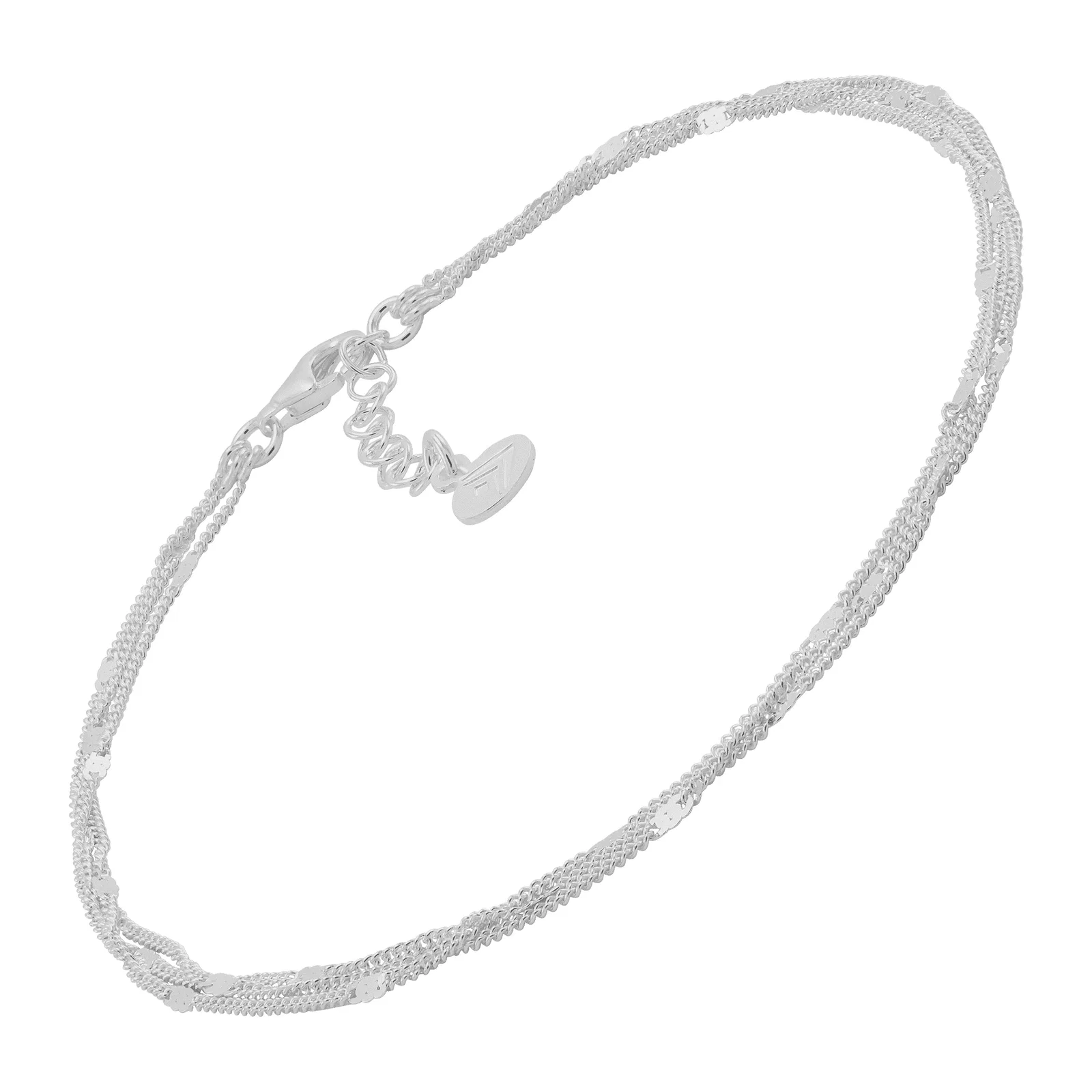 Triple Your Luck Anklet