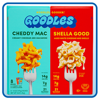 Goodles Mac & Cheese Variety Pack, 6 oz, 8-Count