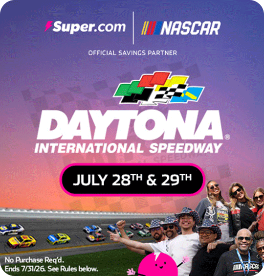 Super.com | NASCAR Sweepstakes at DAYTONA