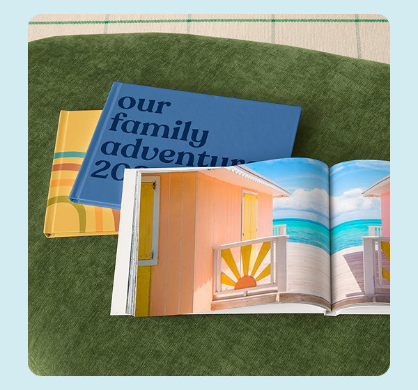 70% off photo books. Code: JULYBK70. Ends: 7/19, see site for details. Shop books.