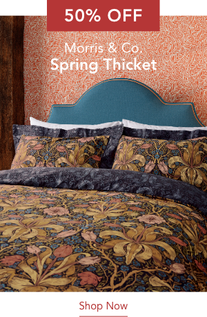 50% Off Morris & Co Spring Thicket Bedding in Old Fashioned