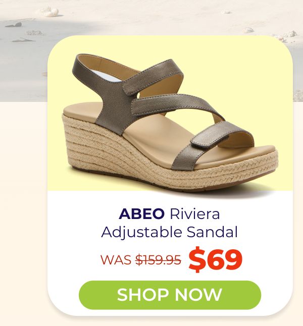ABEO Riviera Adjustable Sandal