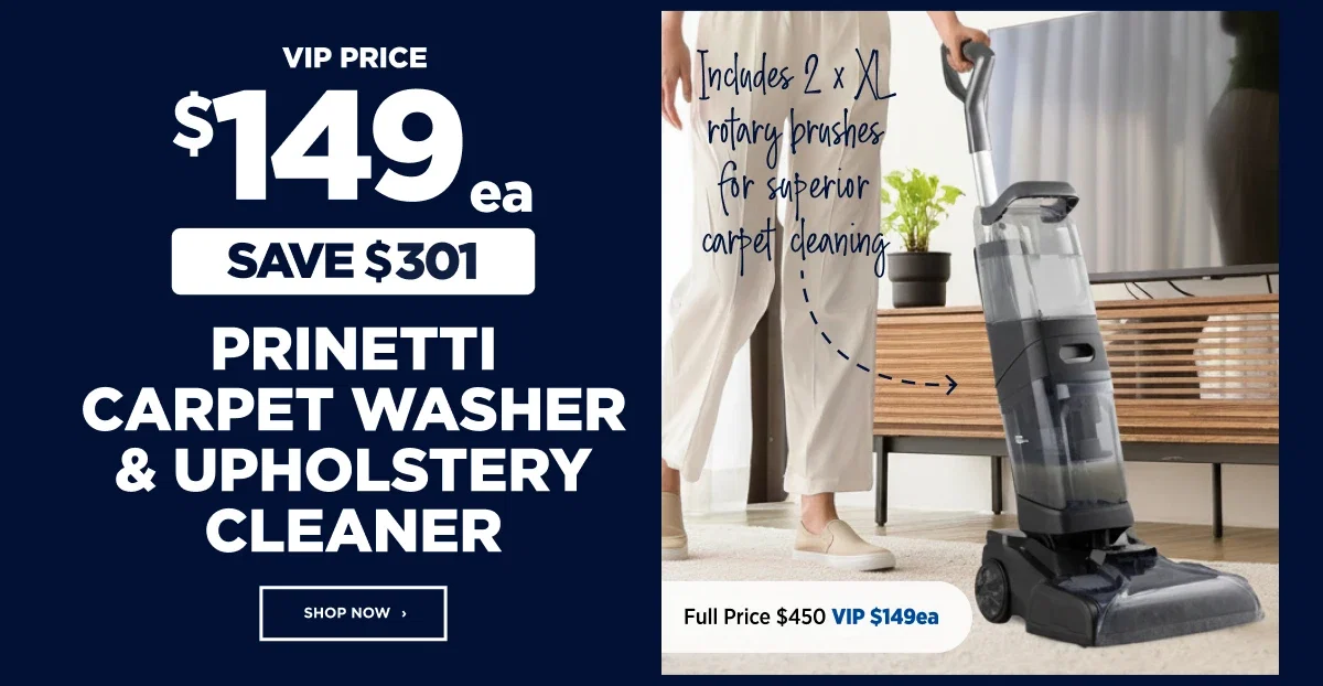 Prinetti Carpet Washer & Upholsthery Cleaner