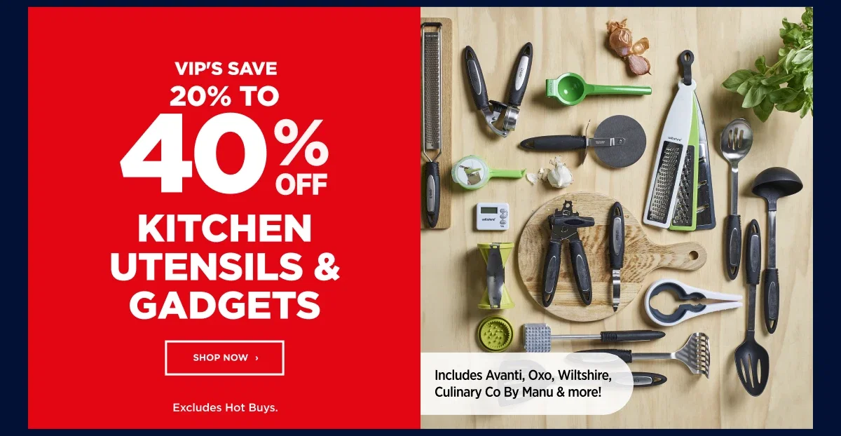 Kitchen Utensils & Gadgets
