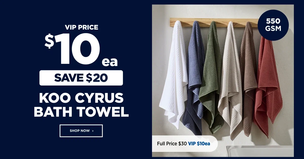 Koo Cyrus Bath Towel
