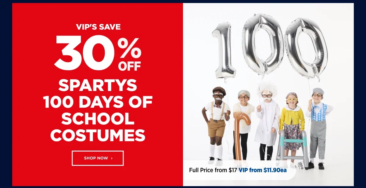 Sparty 100 Days of School Costume
