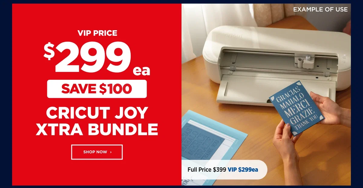 Cricut Joy Xtra Bundle