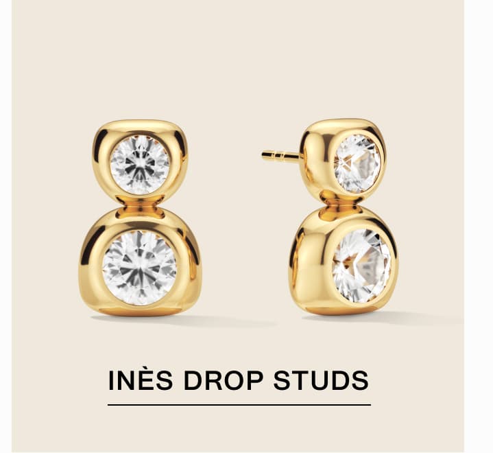 Inès Drop Studs.