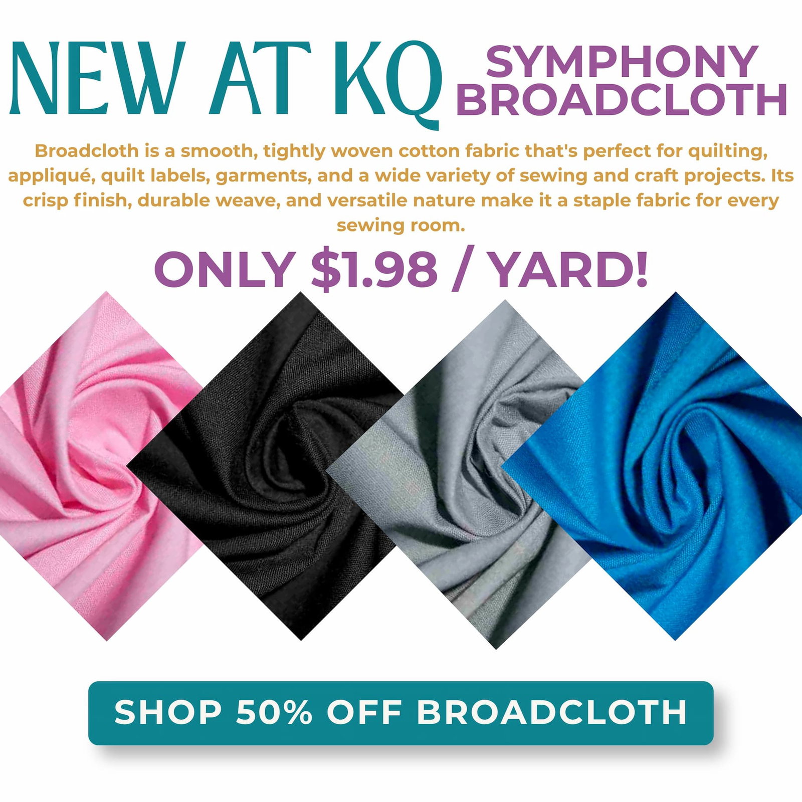 Symphony Broadcloth