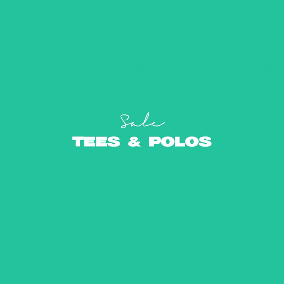 Sale - Tees & Polos
