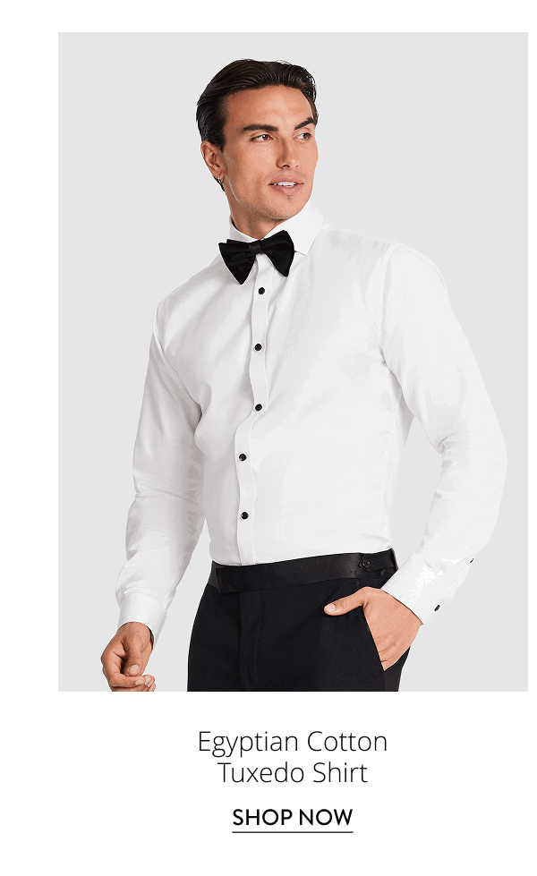 Egyptian Cotton Tuxedo Shirt