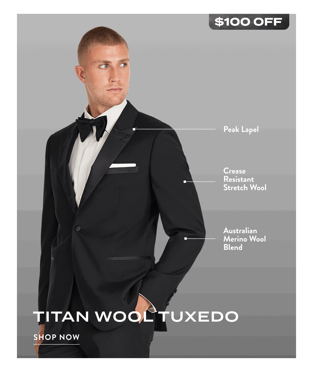 Titan Wool Tuxedo