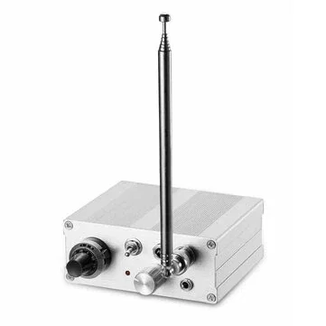 AM Receiver 118-136MHz Aviation Band Radio Built-In Lithium Battery VHF Antenna Airplane Communication Aviation Tower Radio Receiver