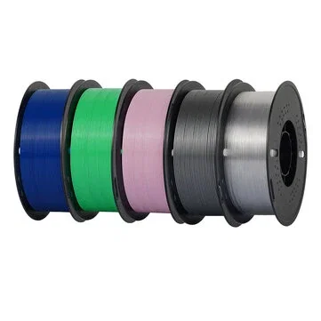 KINGROON PETG 3D Printer Filament 1.75mm Multicolor 5kg Dark Blue/Green/Pink/Silver/Transparent High Strength Easy to Print Eco-Friendly No Bubbles Smooth Printing High Precision