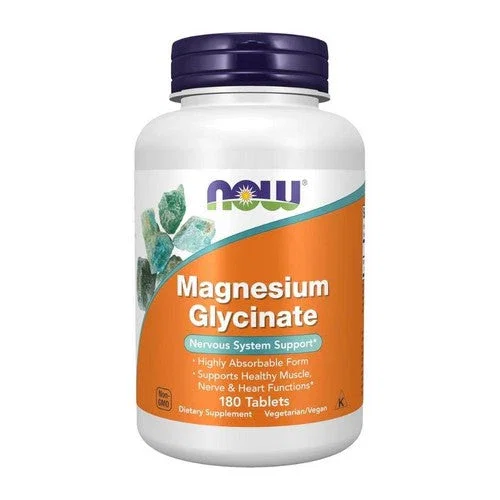 Now Foods, Magnesium Glycinate, 180 Tabs