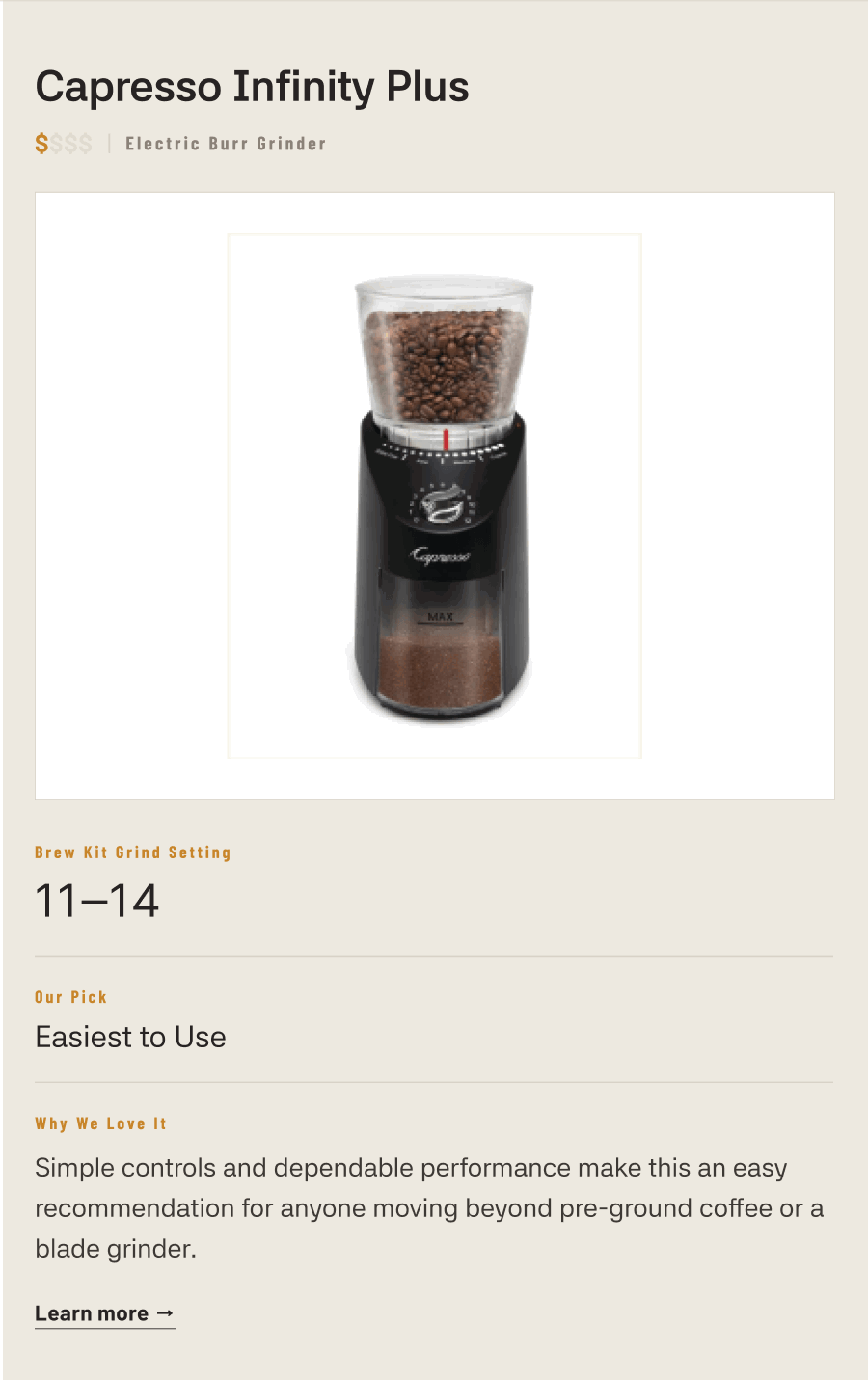 Your mornings deserve great coffee
