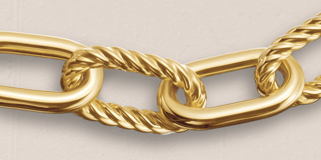 DY Madison® Chain Bracelet18K Yellow Gold, 11mm