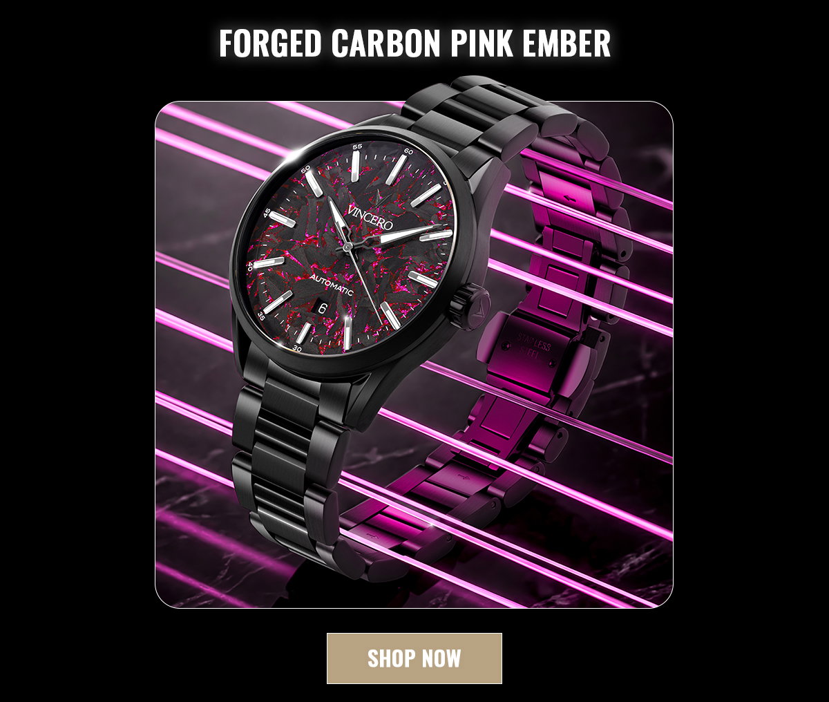 FORGED CARBON PINK EMBER