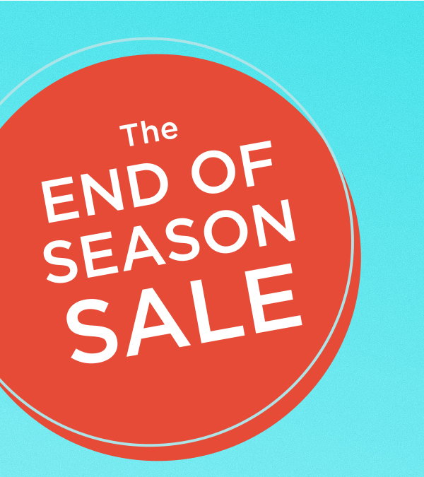 end of season sale