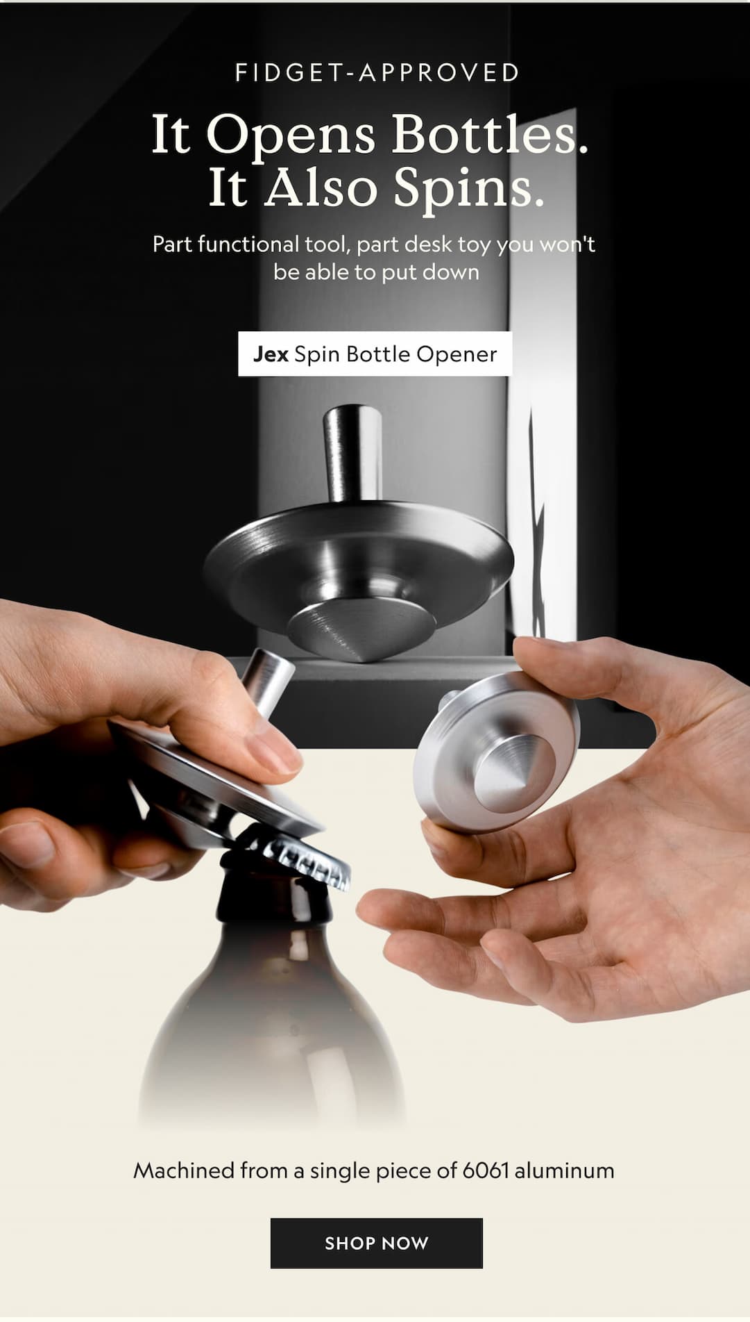 Jex Spin Bottle Opener