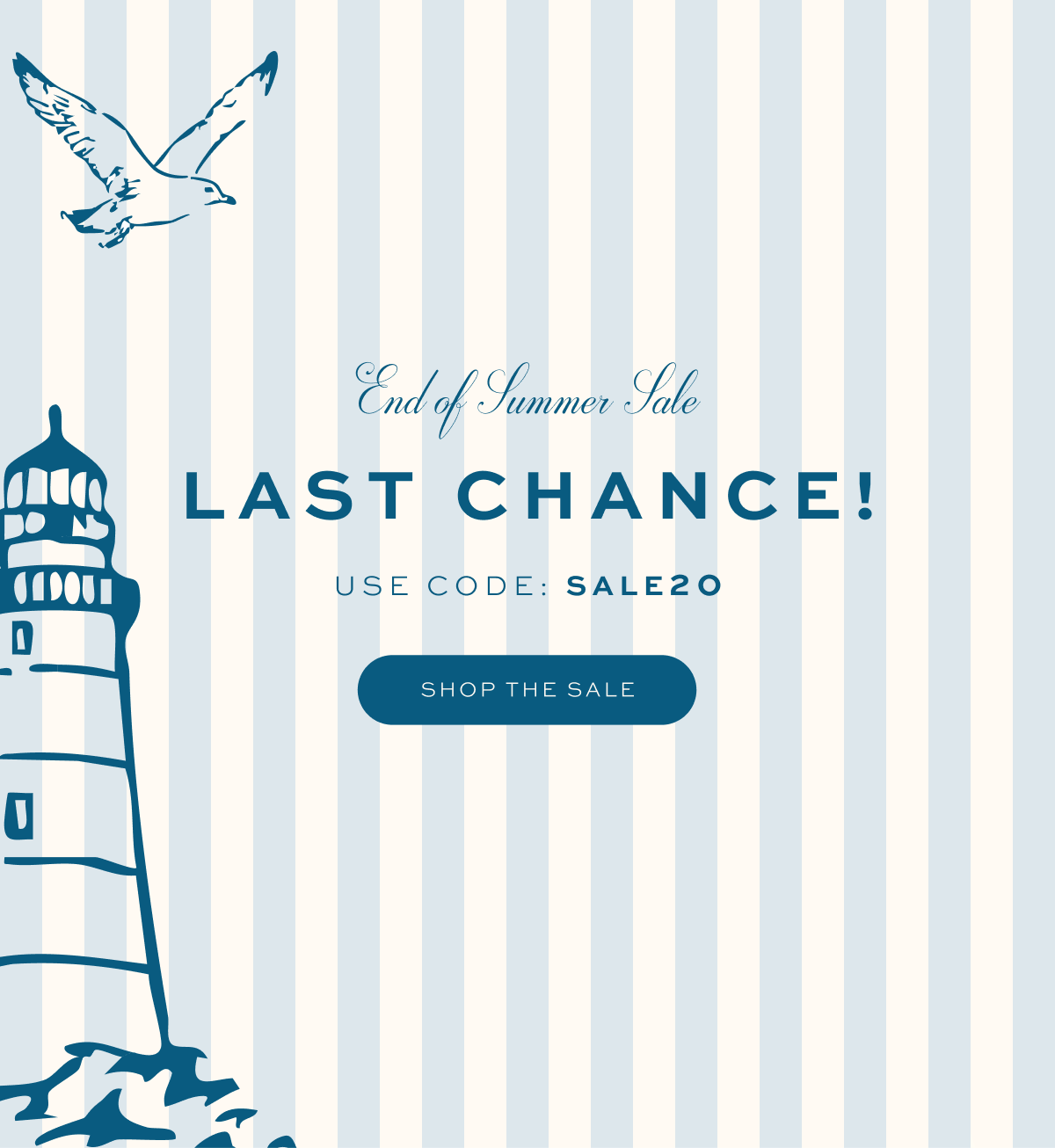 Sale on Sale: Extra 20% Off. Use Code: SALE20 Shop the Sale