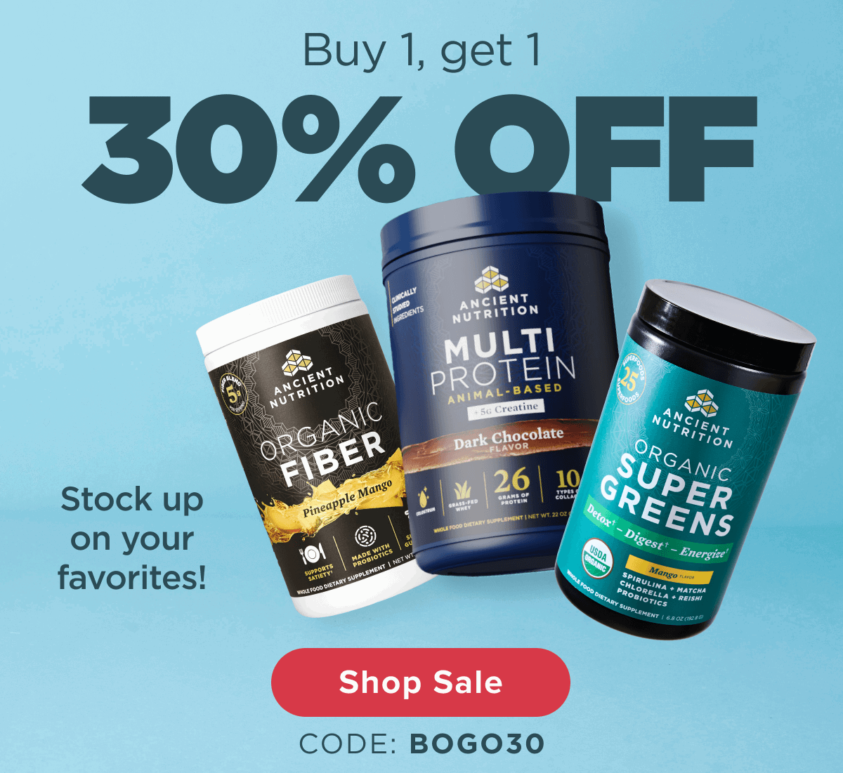 Buy 1, Get 1 30% OFF