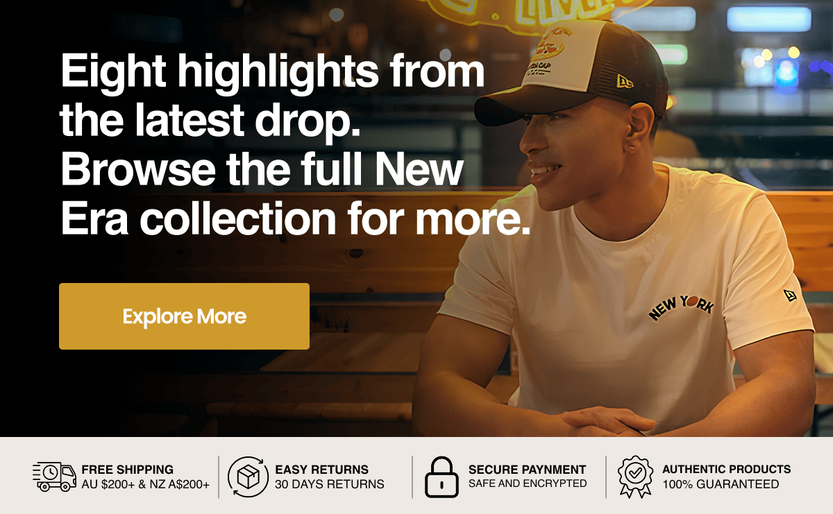 Eight highlights from the latest drop. Browse the full collection for more.