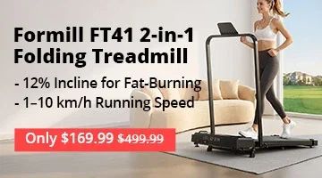 Formill FT41 2-IN-1 Folding Treadmill