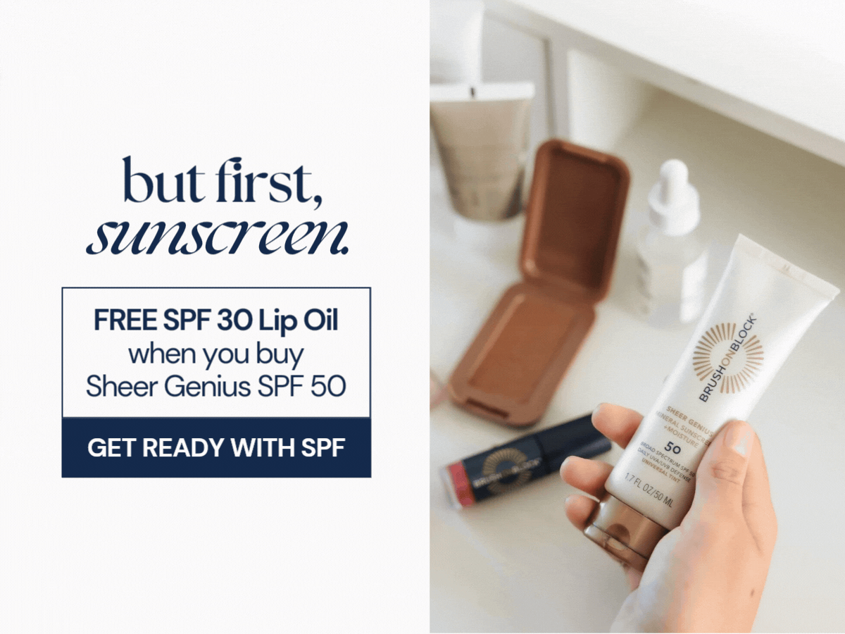 FREE Lip Oil with Sheer Genius Purchase