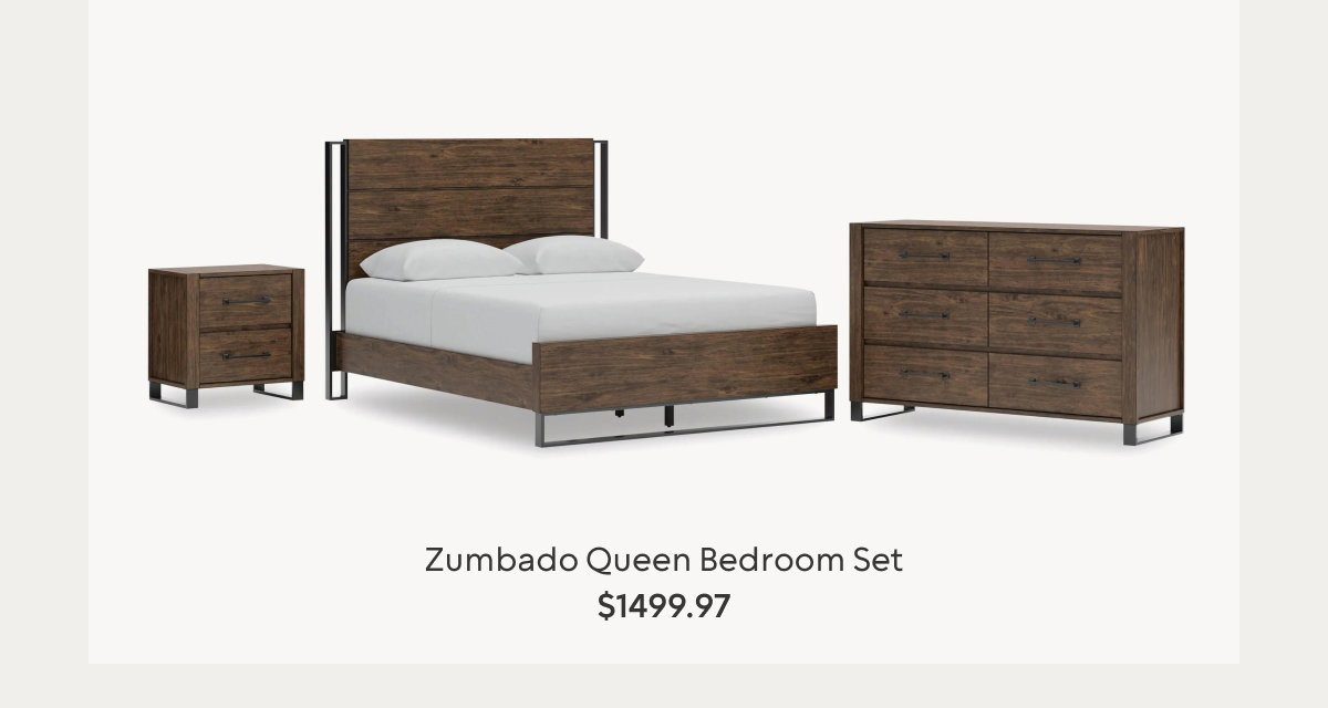 Zumbado Queen Bed Set
