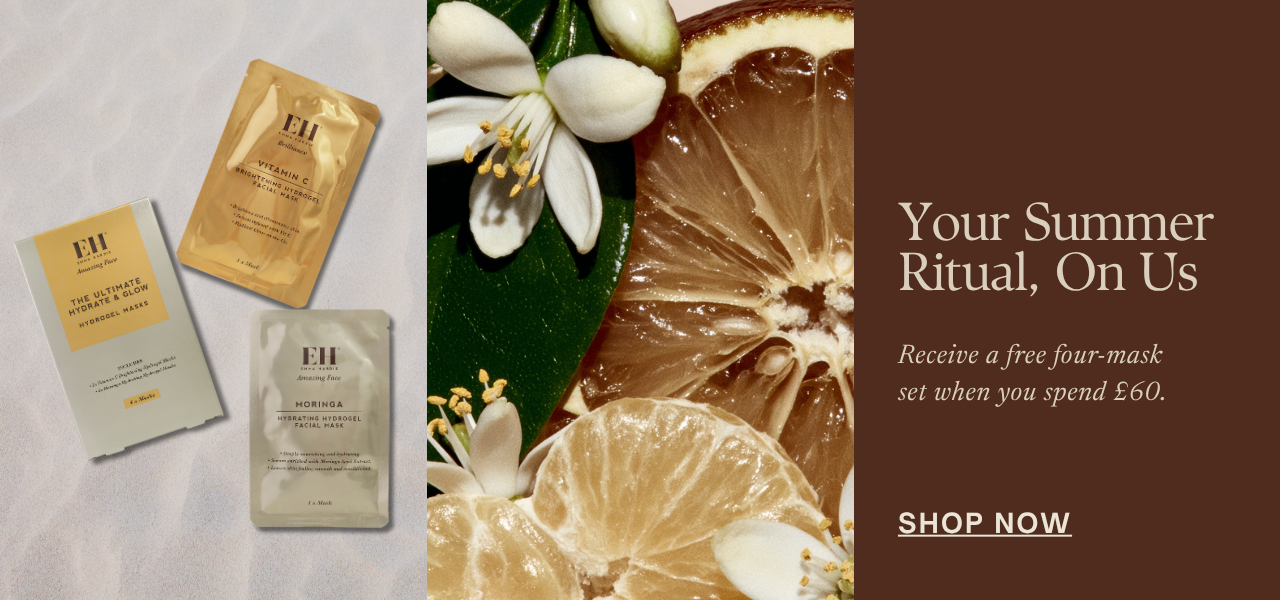 Your Summer Ritual, On Su. Receive a foru mask set when you spend £60. Shop now.