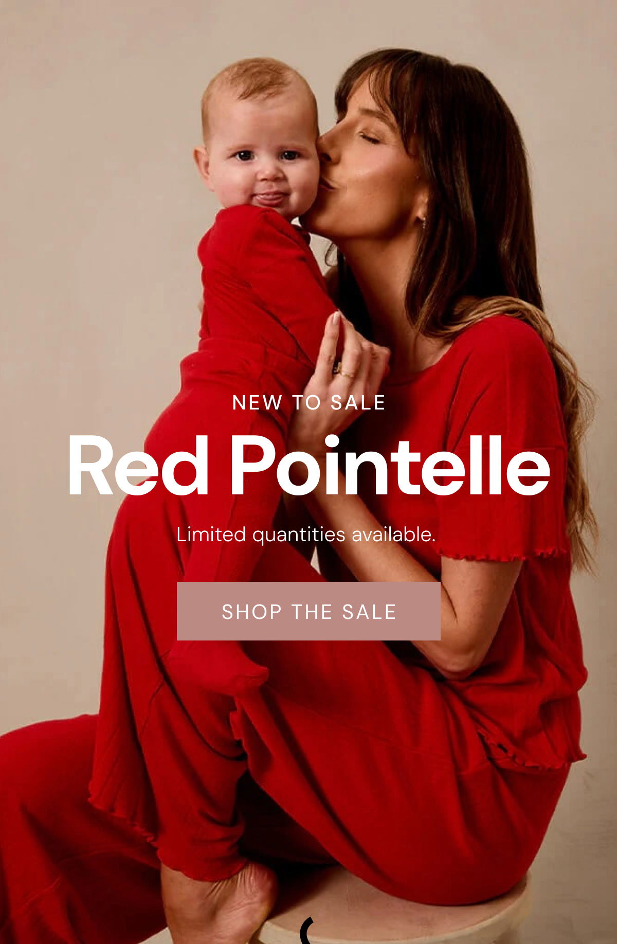 NEW TO SALE Red Pointelle Limited quantities available.  Shop The Sale