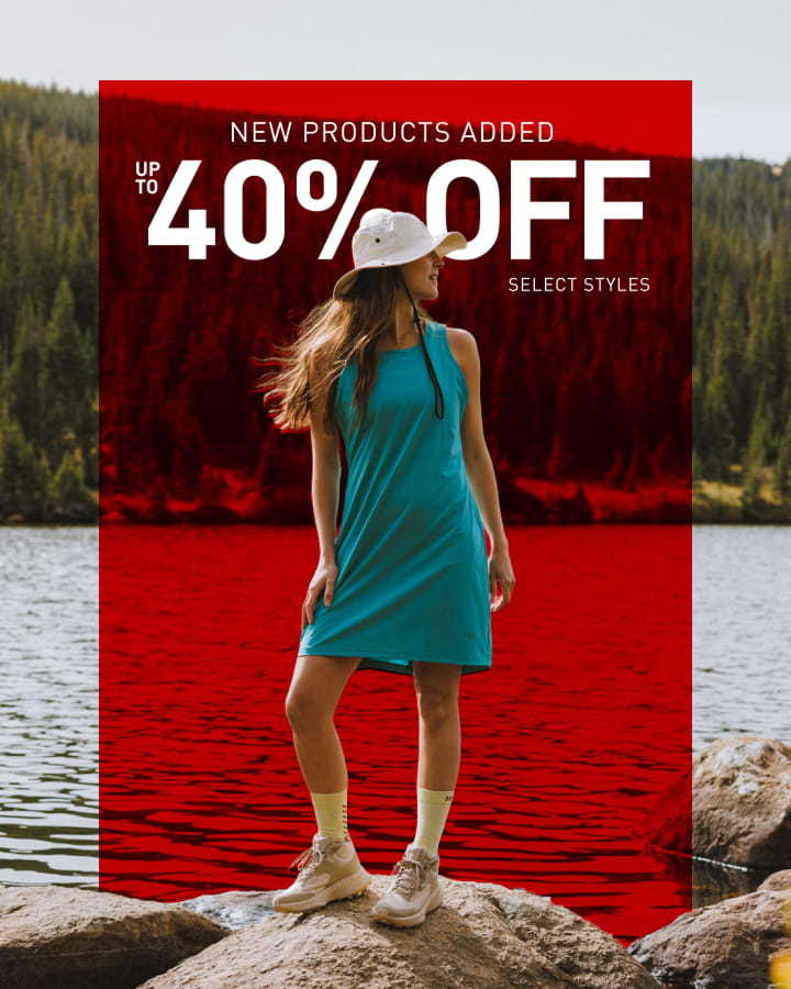 New products added - up to 40% off select styles