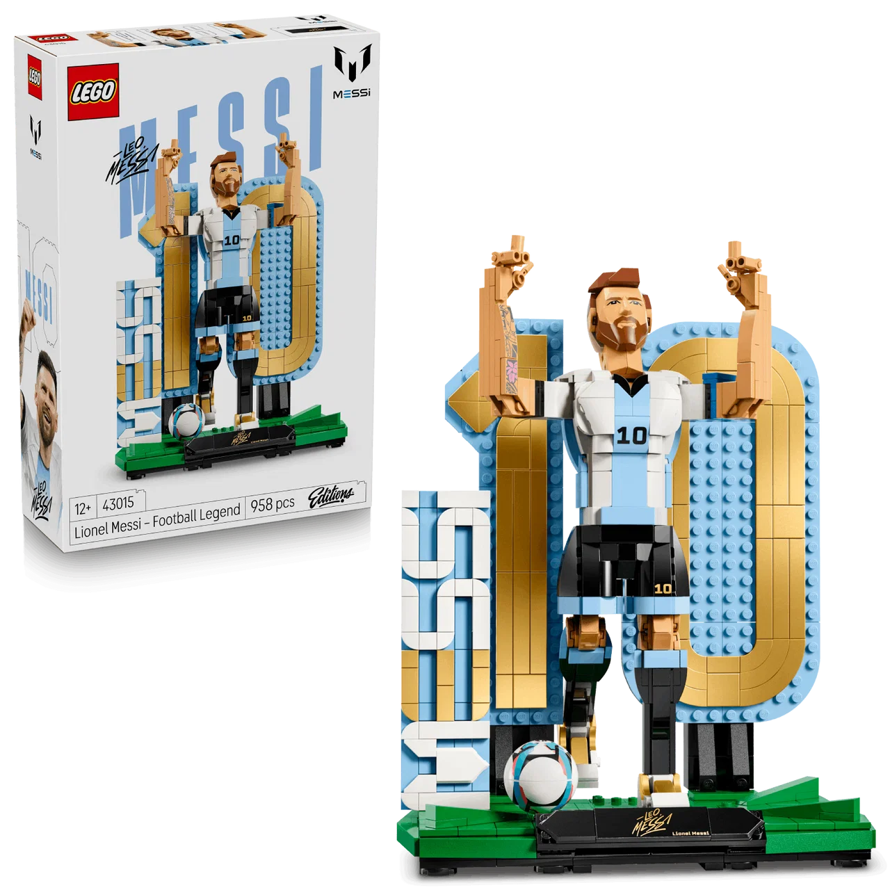 Image of Editions Lionel Messi – Football Legend 43015