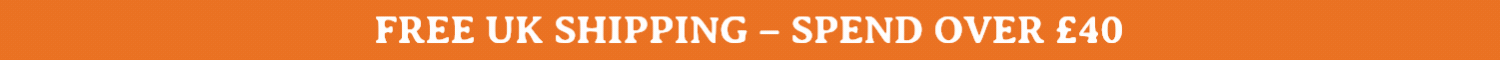 FREE UK SHIPPING OVER £40