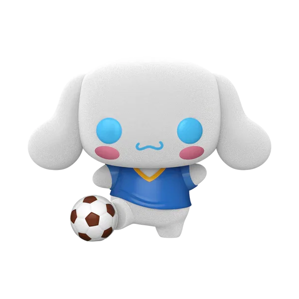 Image of POP! Sanrio #86 Cinnamoroll with Soccer Ball (Flocked)