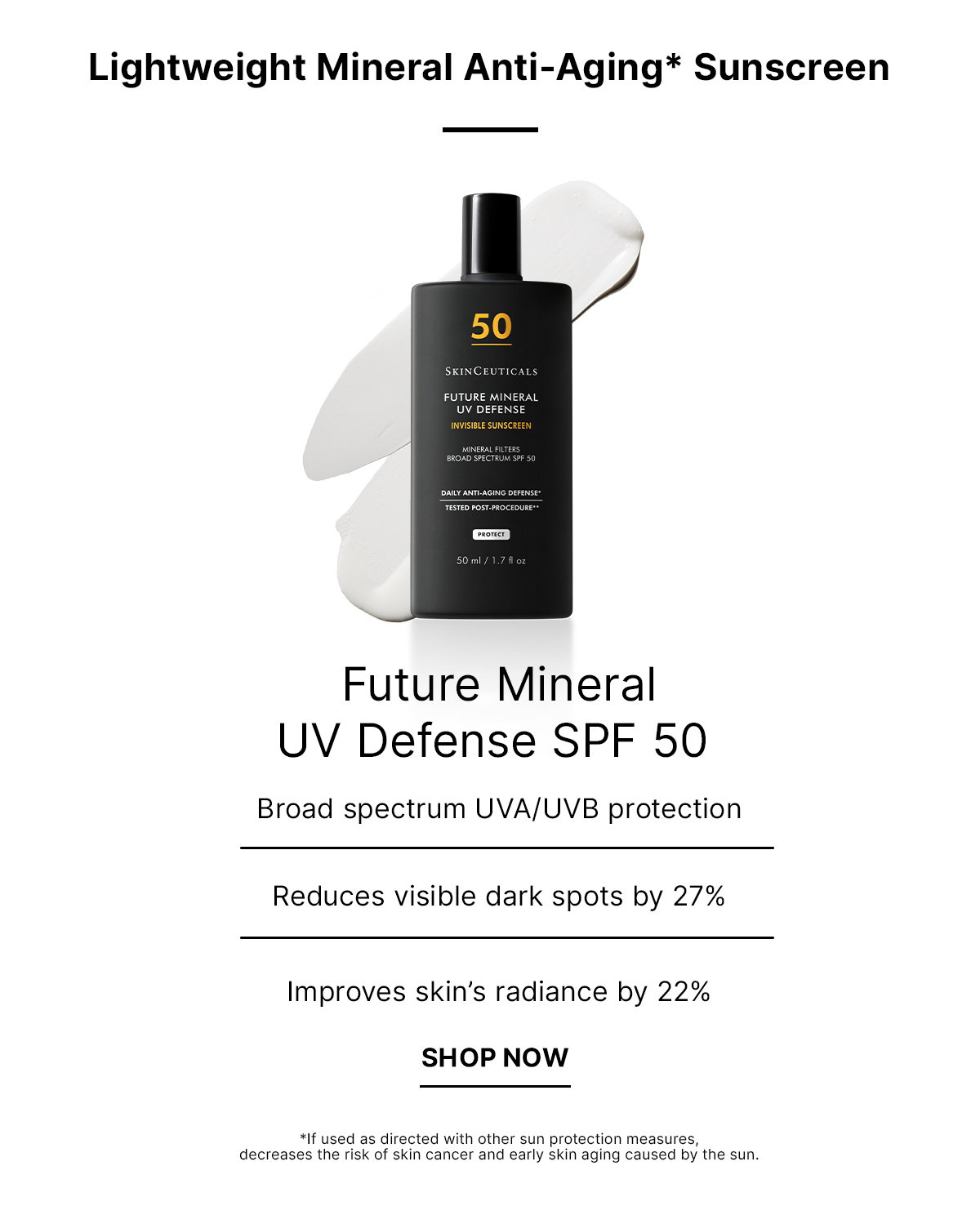 Lightweight Mineral Anti-Aging* Sunscreen