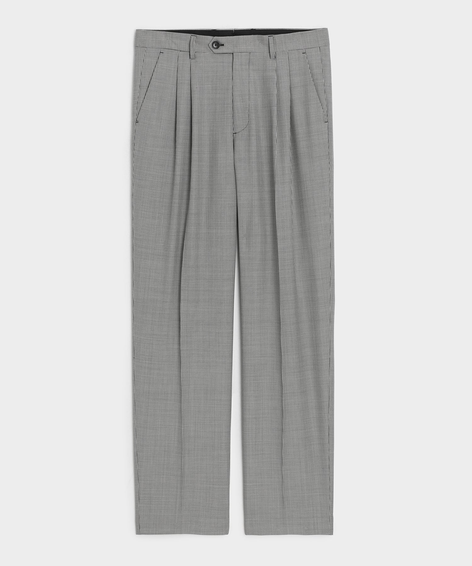 Image of Italian Wool Houndstooth Wythe Trouser