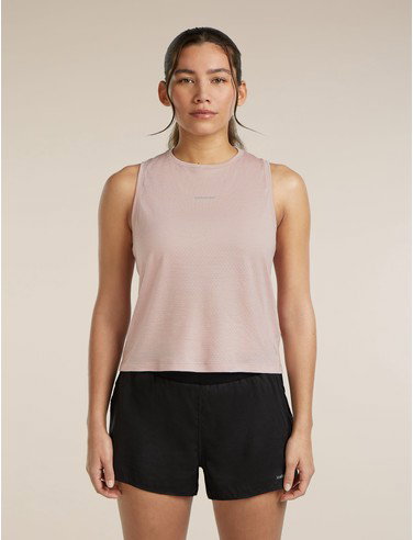 Women's Merino Blend 125 Cool-Lite™ Speed Tank - Pink quartz / M