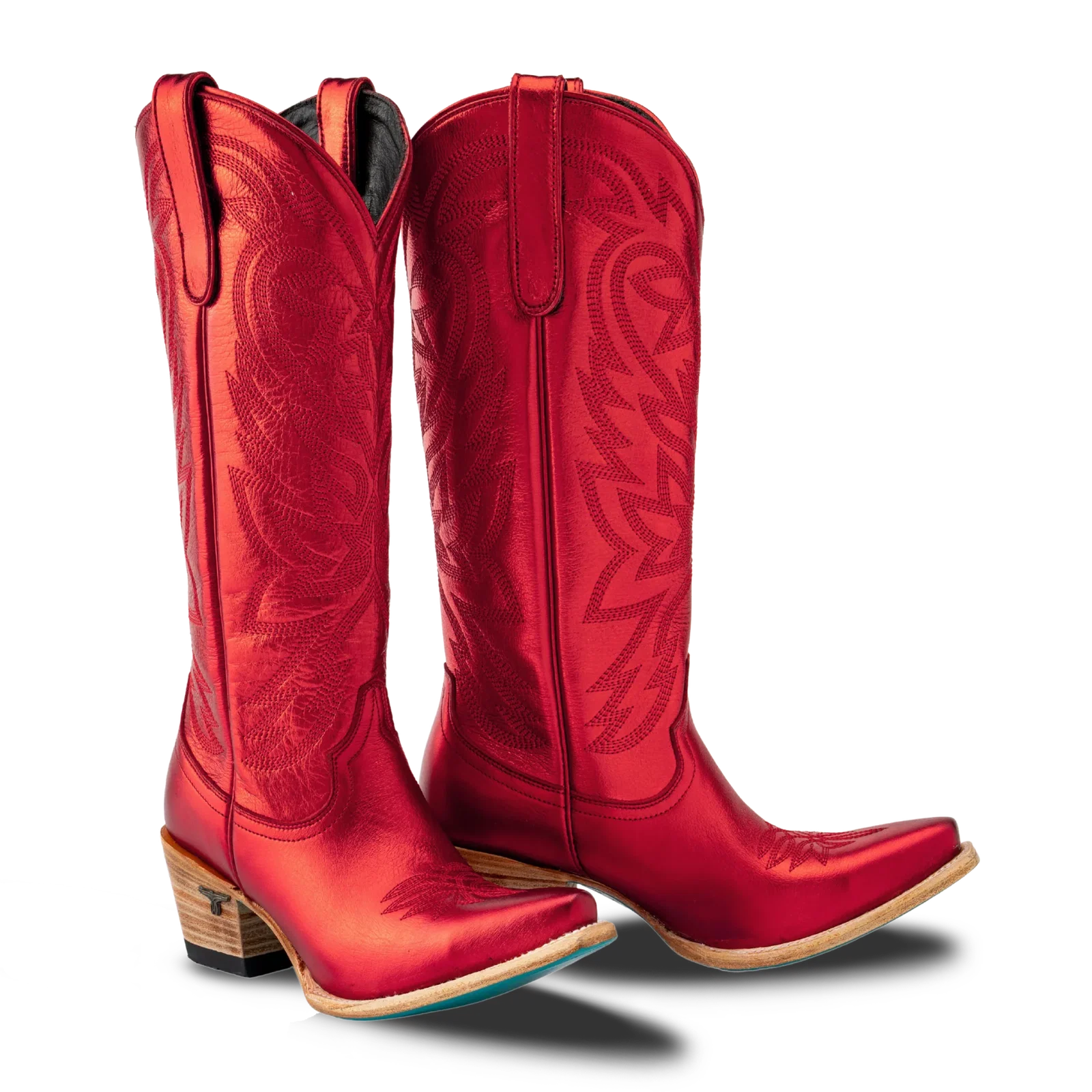 Image of Smokeshow Boot - Red Metallic