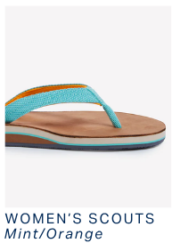 Women's Scouts Mint/Orange