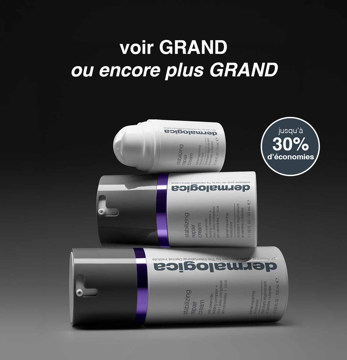 Voir GRAND ou encore plus GRAND - jusqu'à 30% d'économies