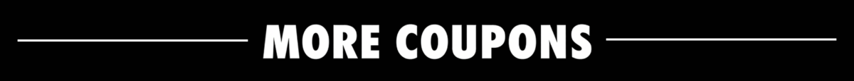 More Coupons