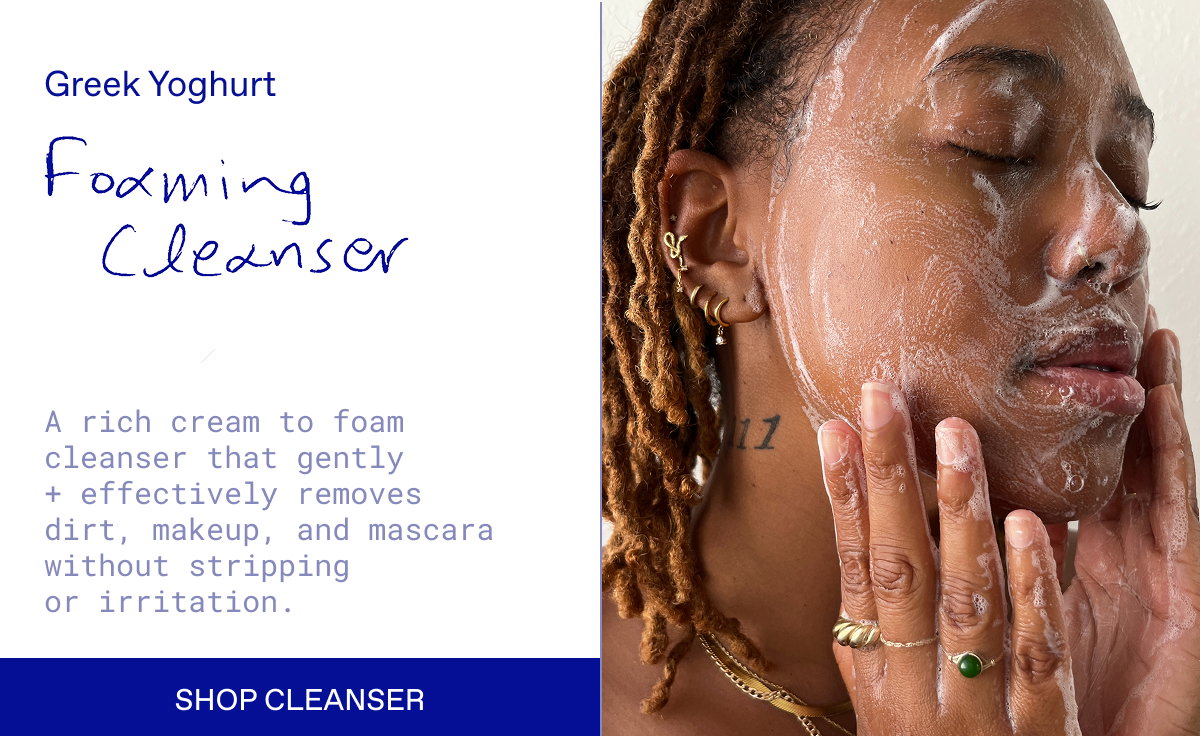 Greek Yoghurt Foaming Cleanser