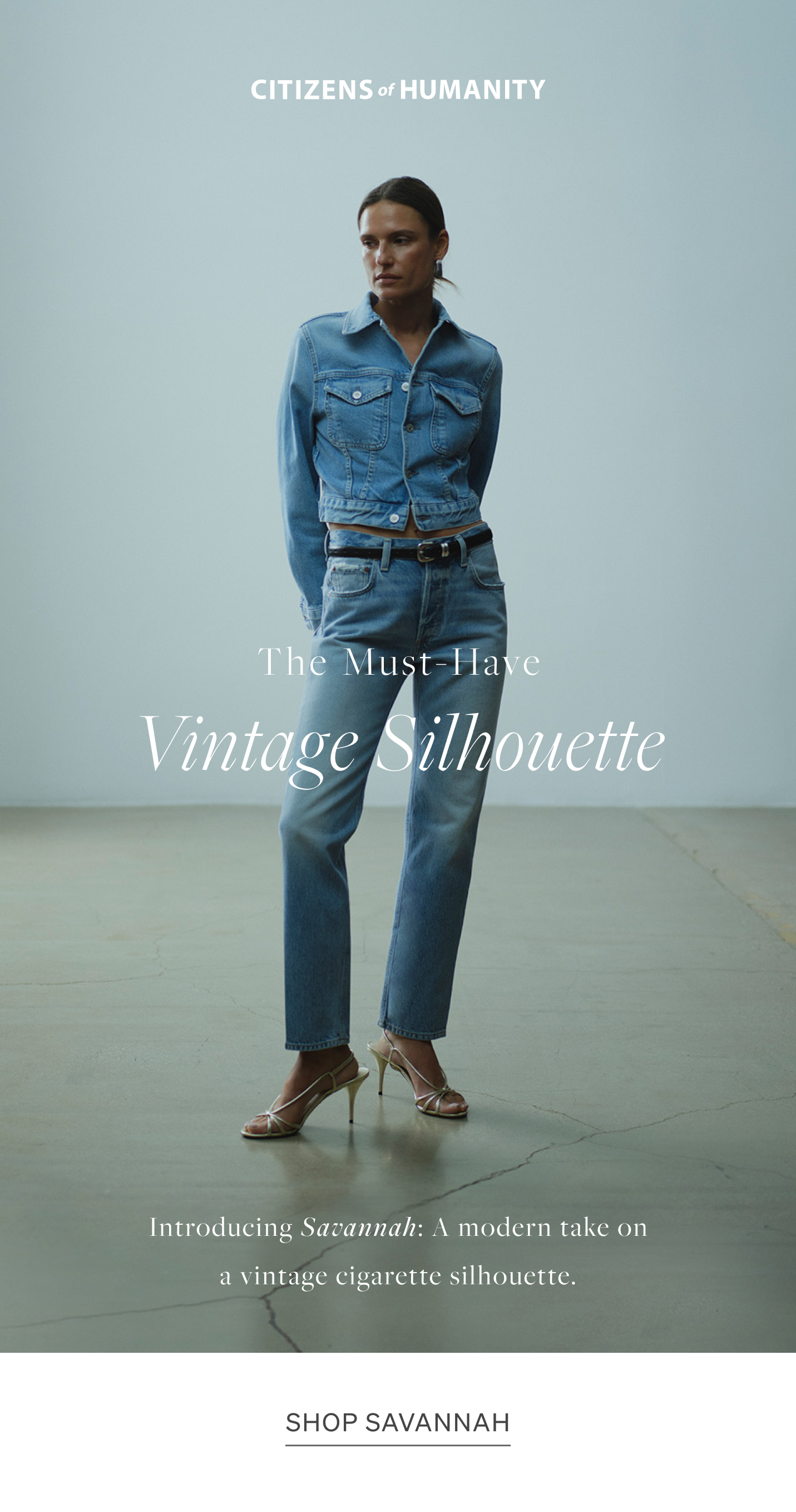 Introducing Savannah Cigarette Jean