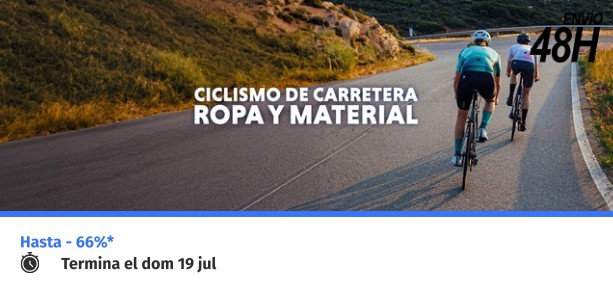Todo para la carretera: ropa y accesorios